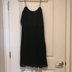 Oasis thin strap black dress